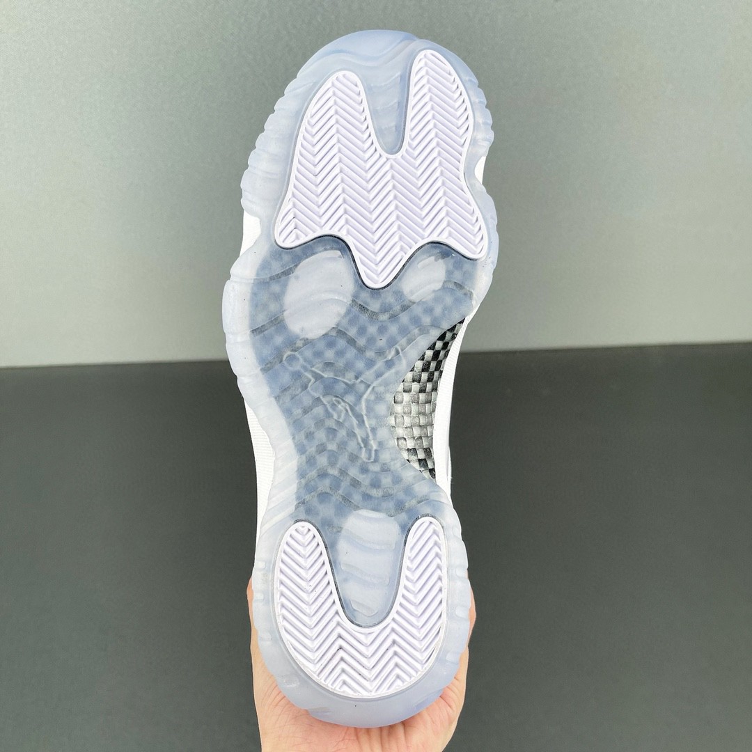 Air Jordan 11 retro silver anniversary 高筒 碳板 全掌气垫 篮球鞋 球鞋 男鞋 休闲鞋 白色 408201-101