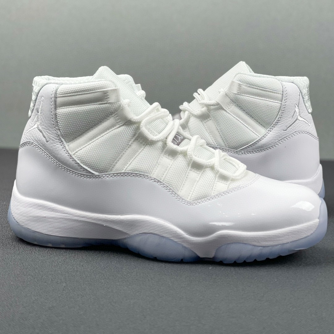 Air Jordan 11 retro silver anniversary 高筒 碳板 全掌气垫 篮球鞋 球鞋 男鞋 休闲鞋 白色 408201-101