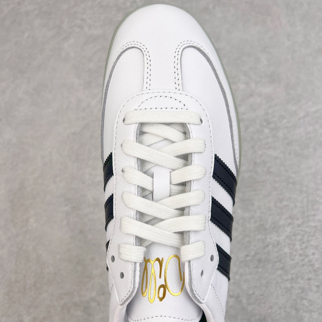 Jason Dill Adidas Originals Samba 低筒 复古板鞋 休闲鞋 男鞋 女鞋 白黑 GZ4730
