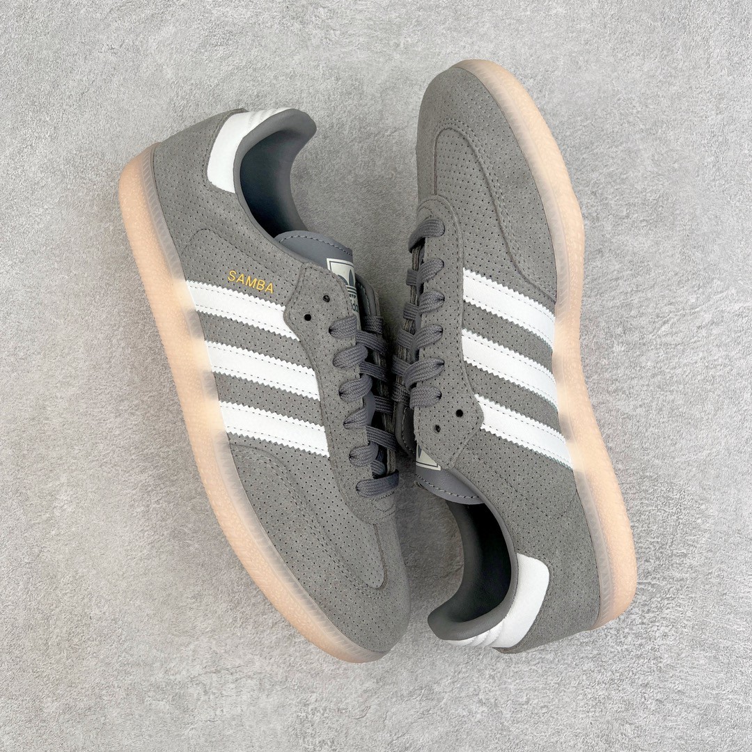 Adidas Originals Samba Og 低筒 复古板鞋 休闲鞋 男鞋 女鞋 灰色 HP7905