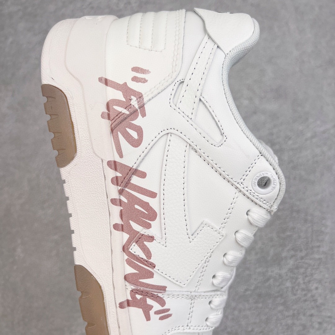 OFF WHITE Out of Office 低筒 板鞋 休闲鞋 运动鞋 男鞋 女鞋 白粉 OWIA259S22LEA0050130