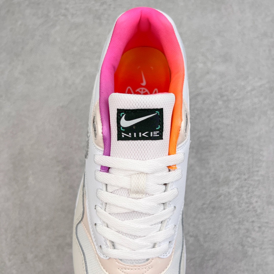 Nike Air Max 1 Unlock Your Space 低筒 减震运动鞋 休闲鞋 运动鞋 板鞋 男鞋 女鞋 白红 FN0608-101