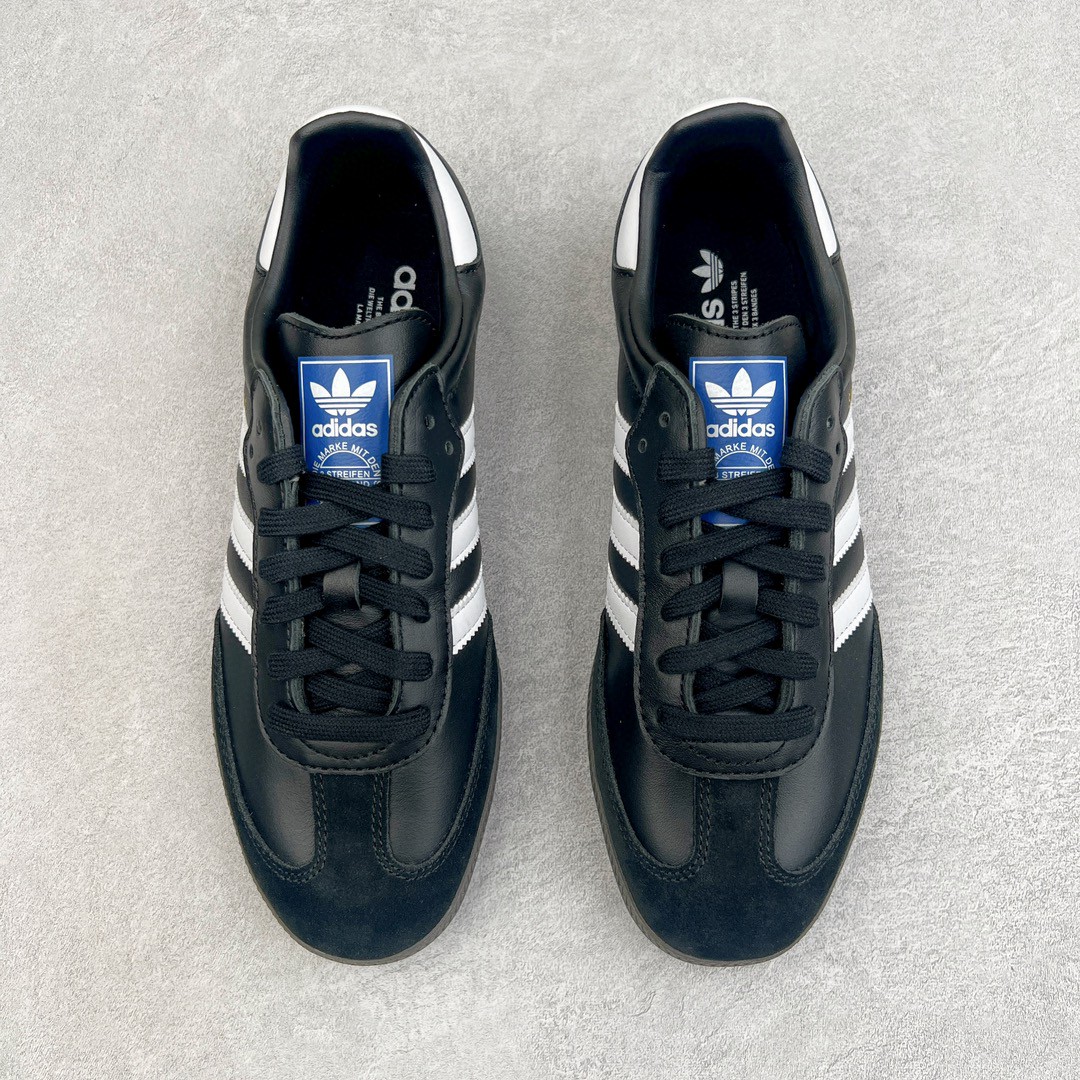 Adidas Originals Samba OG 黑色 低筒 复古板鞋 休闲鞋 男鞋 女鞋 B75807