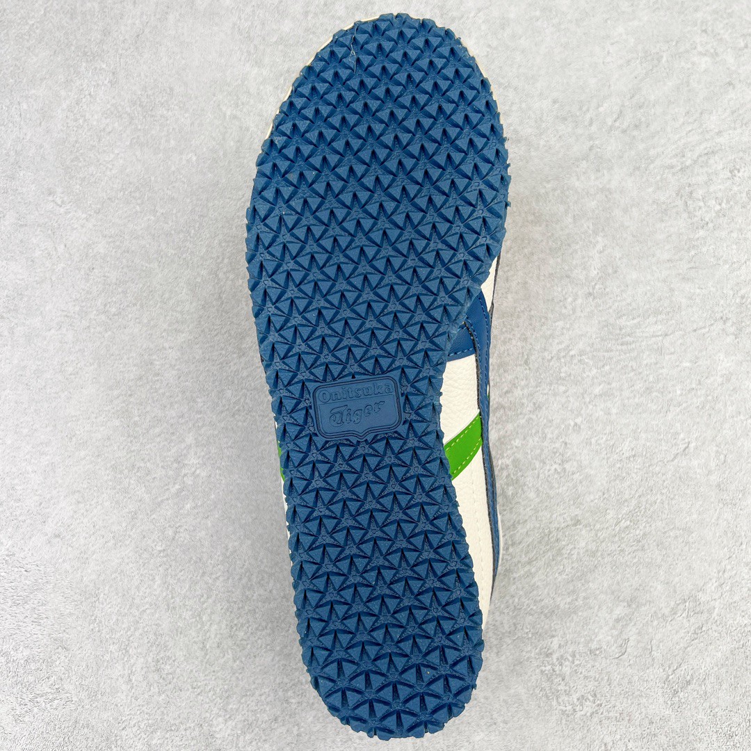 Onitsuka Tiger 鬼家虎 MEXICO 66 低筒 休闲鞋 跑步鞋 板鞋 白蓝绿 1183A201-115 