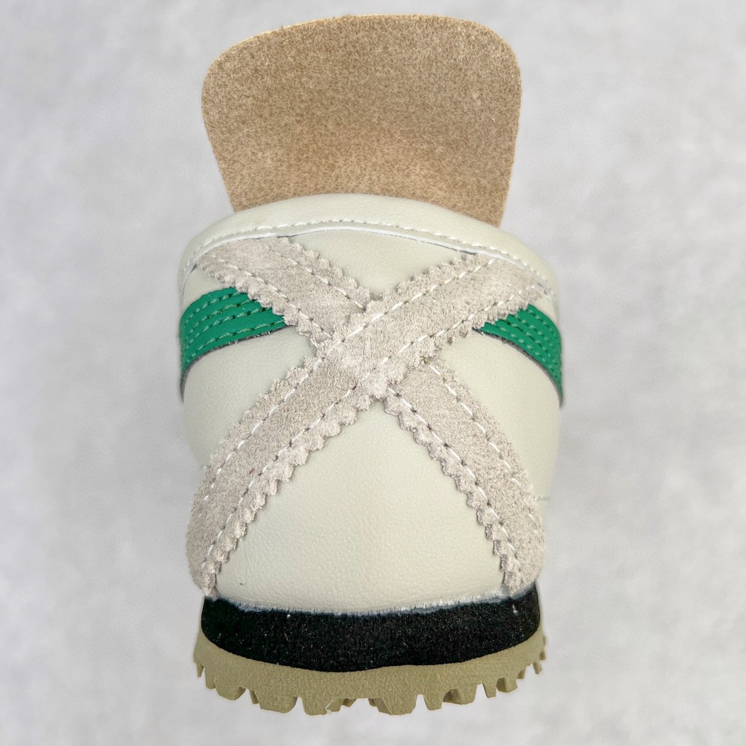 Onitsuka Tiger 鬼家虎 MEXICO 66 低筒 休闲鞋 跑步鞋 板鞋 橄榄绿 DL408-1684