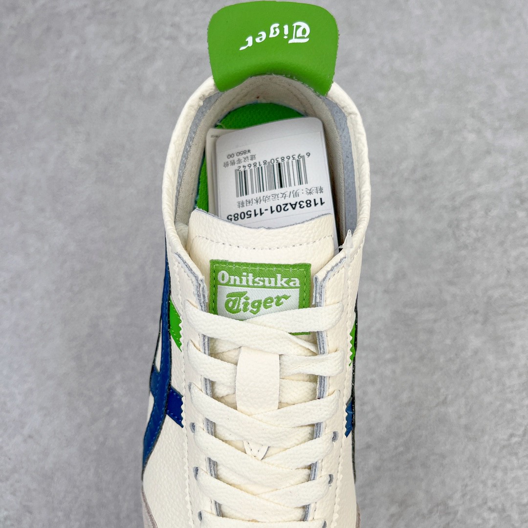 Onitsuka Tiger 鬼家虎 MEXICO 66 低筒 休闲鞋 跑步鞋 板鞋 白蓝绿 1183A201-115 