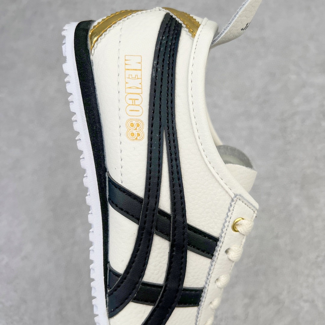Onitsuka Tiger 鬼家虎 MEXICO 66 低筒 休闲鞋 跑步鞋 板鞋 白黑 1183B493-100
