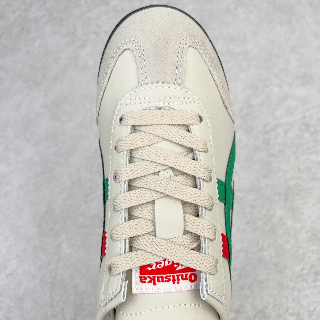 Onitsuka Tiger 鬼家虎 MEXICO 66 低筒 休闲鞋 跑步鞋 板鞋 橄榄绿 DL408-1684