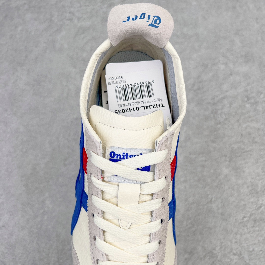  Onitsuka Tiger 鬼家虎 MEXICO 66 低筒 休闲鞋 跑步鞋 板鞋 白蓝 TH2J4L-0142