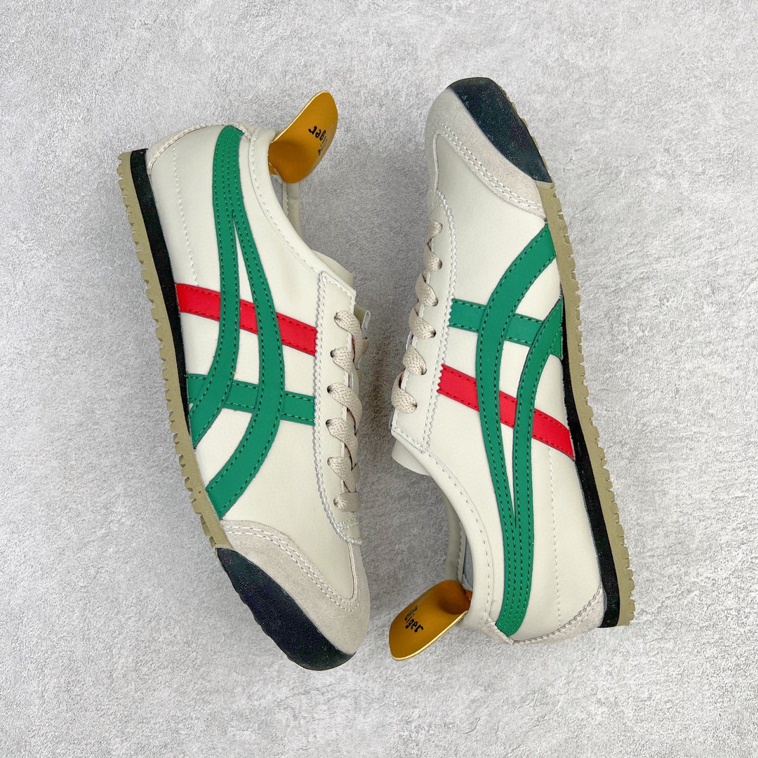 Onitsuka Tiger 鬼家虎 MEXICO 66 低筒 休闲鞋 跑步鞋 板鞋 橄榄绿 DL408-1684