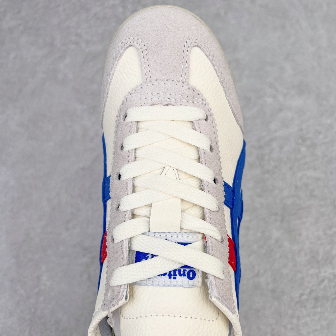  Onitsuka Tiger 鬼家虎 MEXICO 66 低筒 休闲鞋 跑步鞋 板鞋 白蓝 TH2J4L-0142