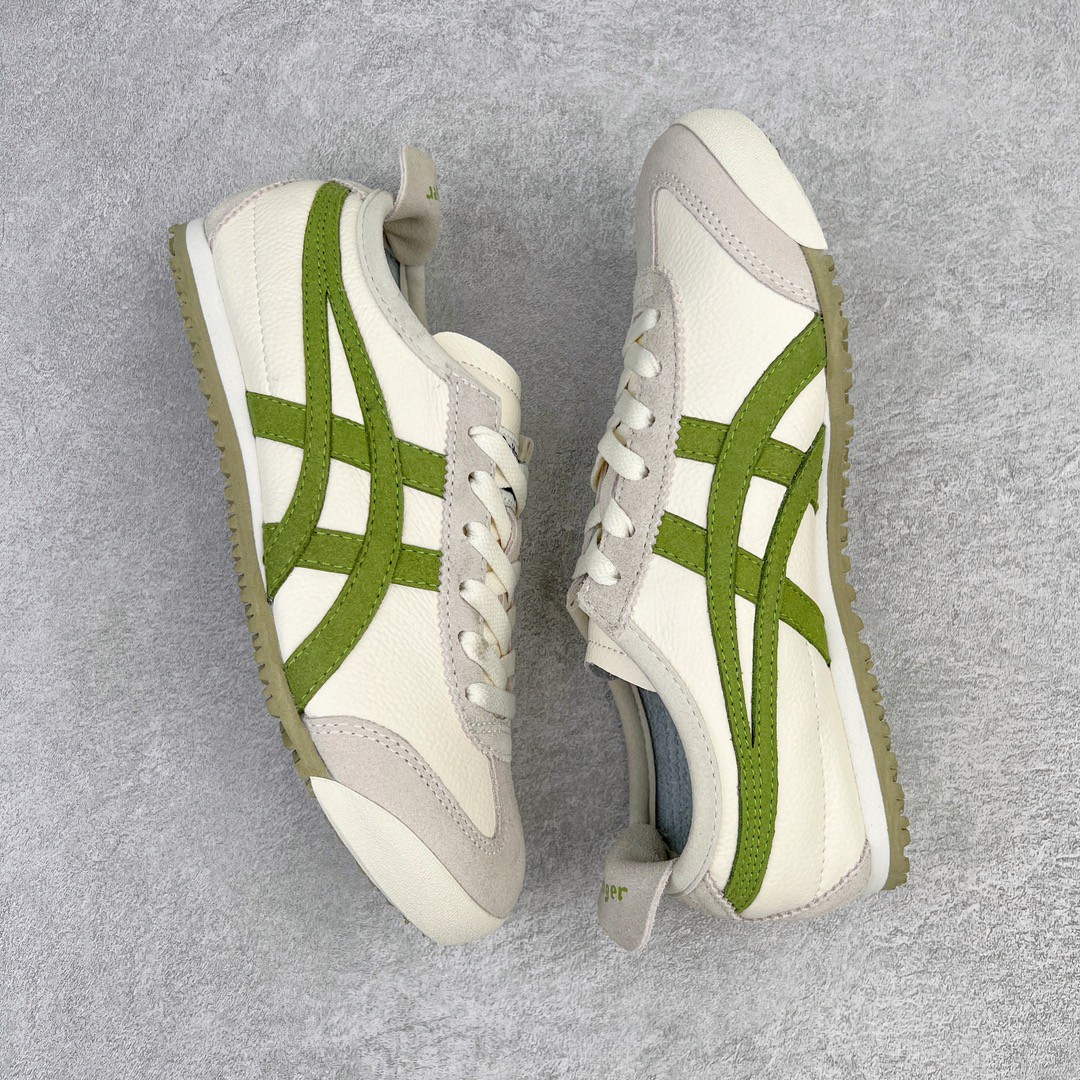 Onitsuka Tiger 鬼家虎 MEXICO 66 低筒 休闲鞋 跑步鞋 板鞋 米绿 1183B391-202