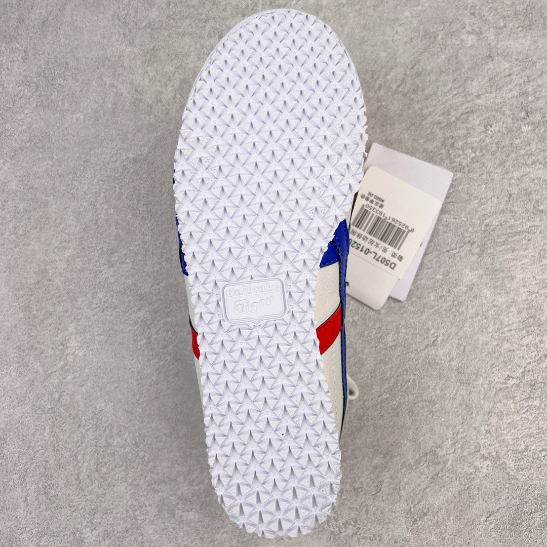 Onitsuka Tiger 鬼家虎 MEXICO 66 低筒 休闲鞋 跑步鞋 板鞋 白蓝 D507L-0152