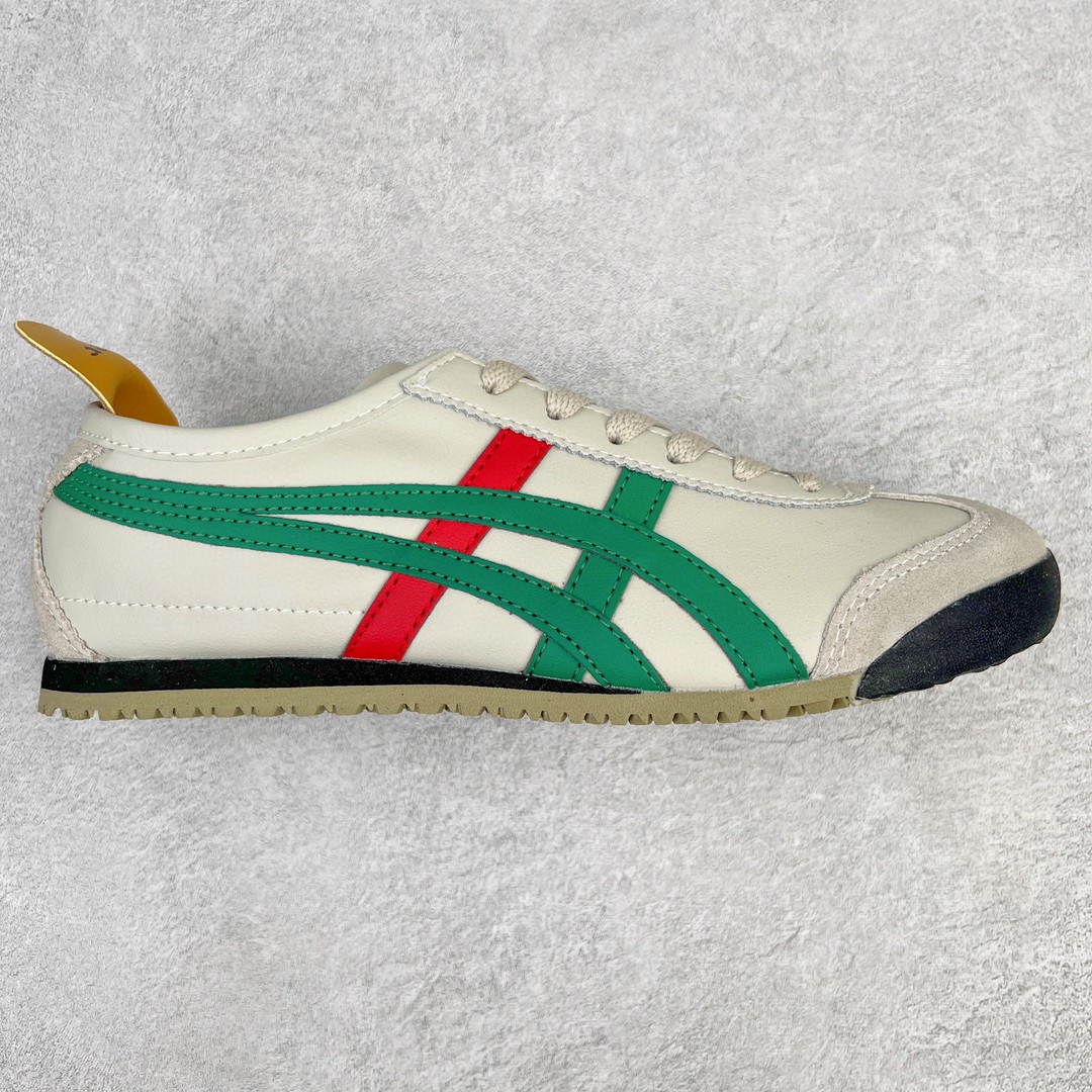 Onitsuka Tiger 鬼家虎 MEXICO 66 低筒 休闲鞋 跑步鞋 板鞋 橄榄绿 DL408-1684