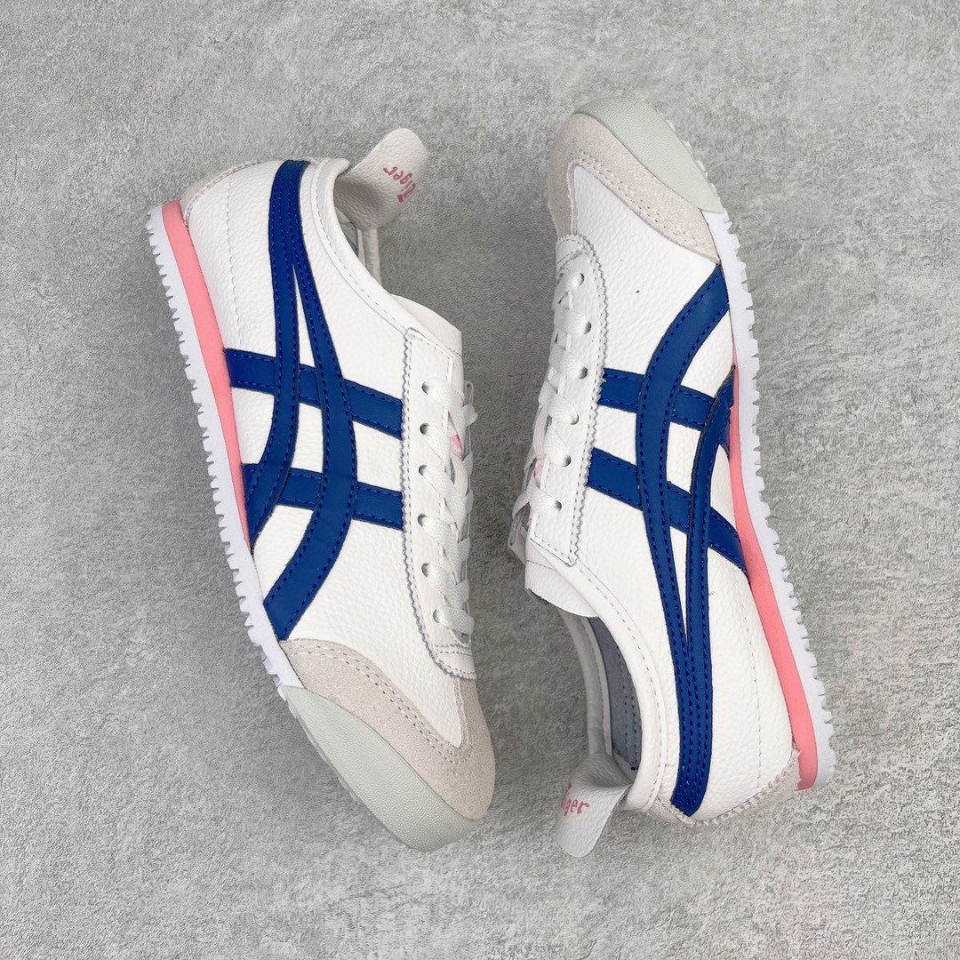 Onitsuka Tiger 鬼家虎 MEXICO 66 低筒 休闲鞋 跑步鞋 板鞋 白蓝粉 1182A078-104
