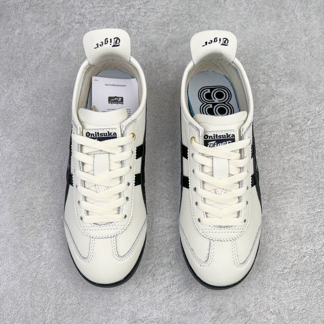 Onitsuka Tiger 鬼家虎 MEXICO 66 低筒 休闲鞋 跑步鞋 板鞋 白黑 1183B493-100