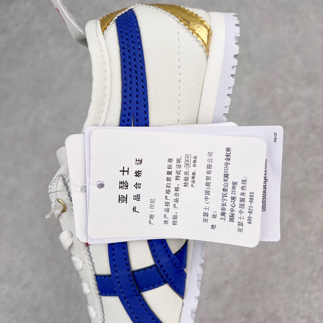Onitsuka Tiger 鬼家虎 MEXICO 66 低筒 休闲鞋 跑步鞋 板鞋 白蓝 D507L-0152