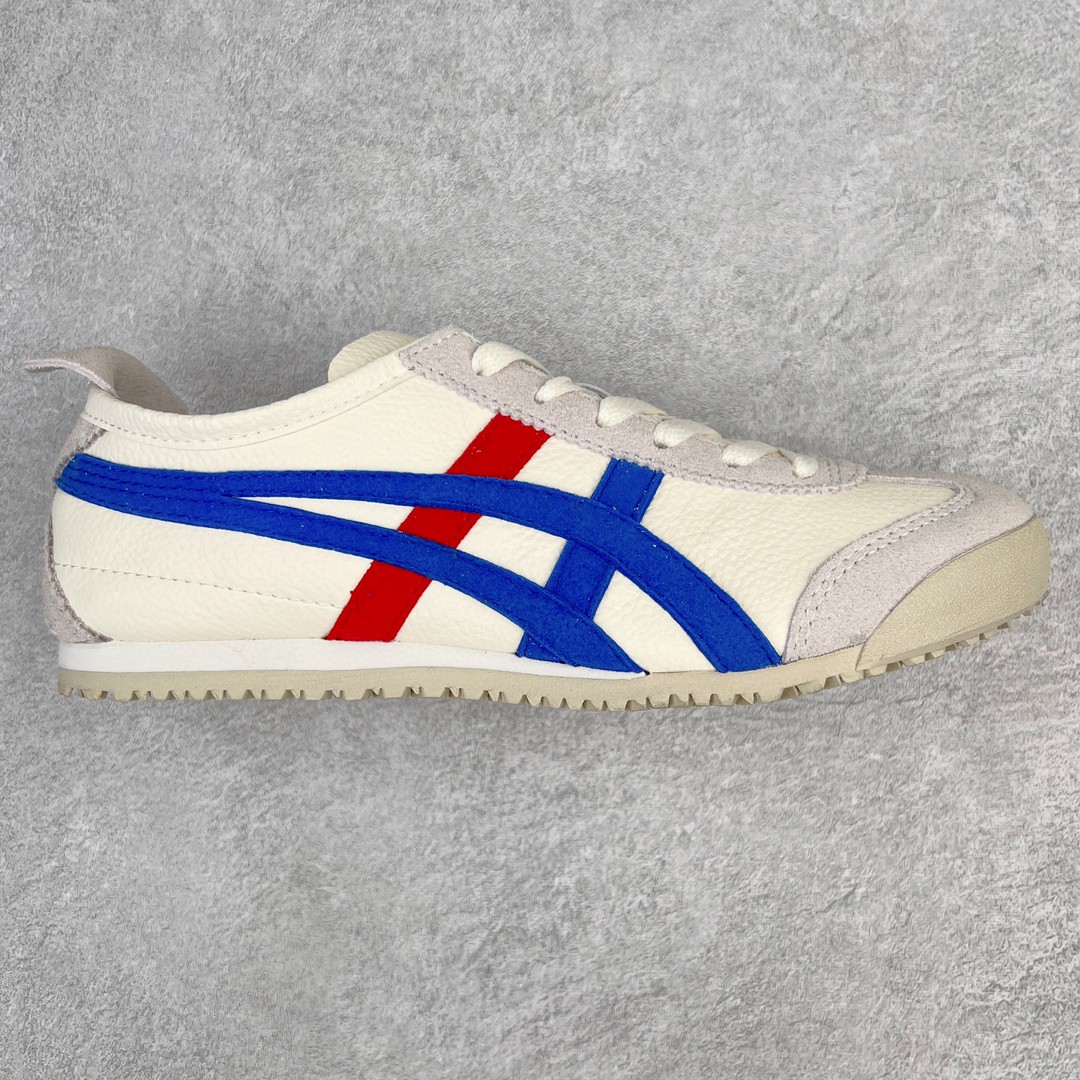 Onitsuka Tiger 鬼家虎 MEXICO 66 低筒 休闲鞋 跑步鞋 板鞋 白蓝 TH2J4L-0142