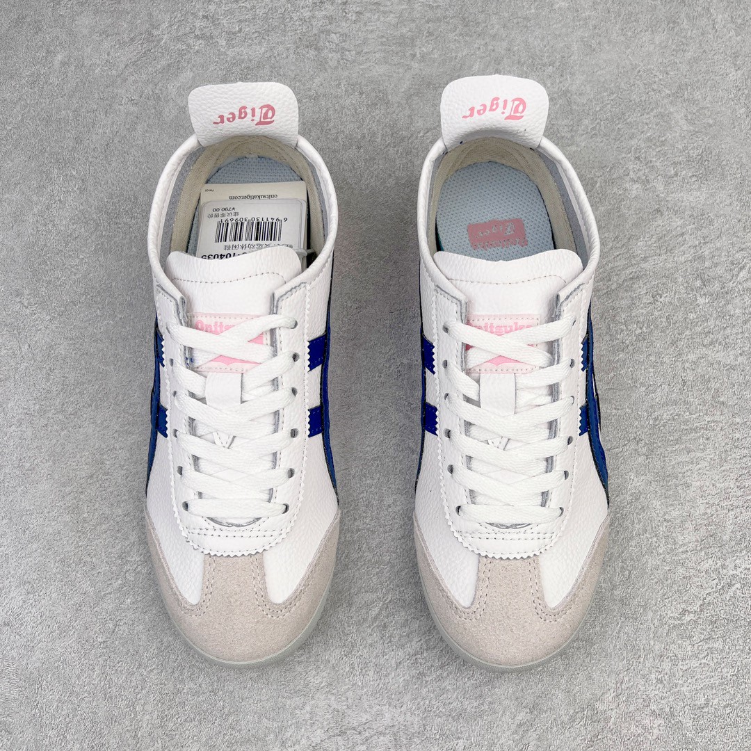 Onitsuka Tiger 鬼家虎 MEXICO 66 低筒 休闲鞋 跑步鞋 板鞋 白蓝粉 1182A078-104