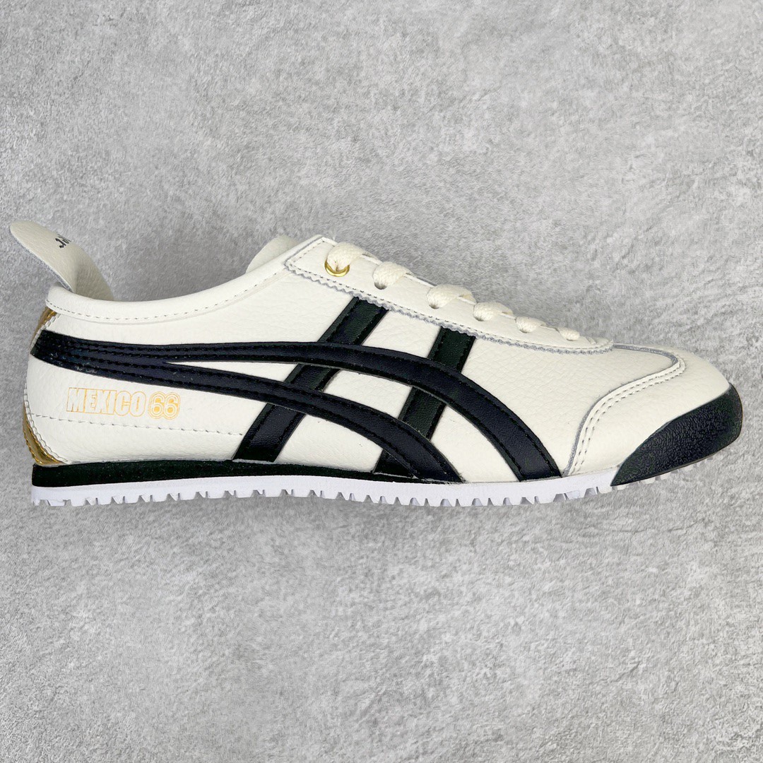 Onitsuka Tiger 鬼家虎 MEXICO 66 低筒 休闲鞋 跑步鞋 板鞋 白黑 1183B493-100