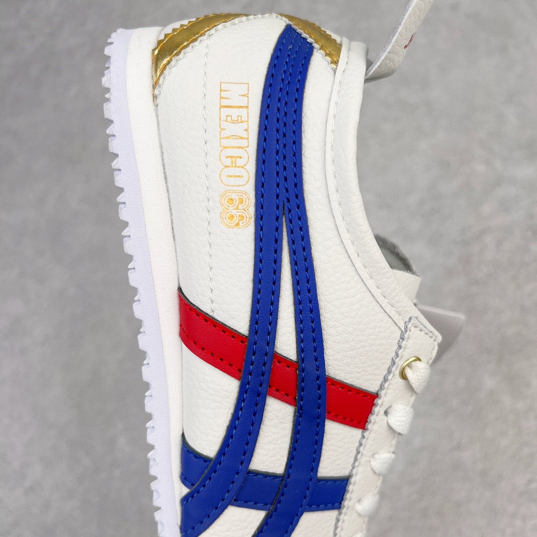 Onitsuka Tiger 鬼家虎 MEXICO 66 低筒 休闲鞋 跑步鞋 板鞋 白蓝 D507L-0152