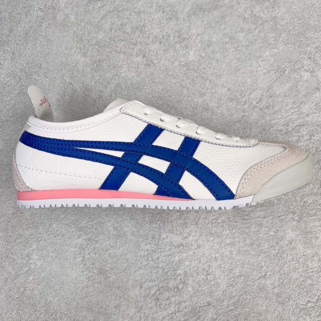Onitsuka Tiger 鬼家虎 MEXICO 66 低筒 休闲鞋 跑步鞋 板鞋 白蓝粉 1182A078-104