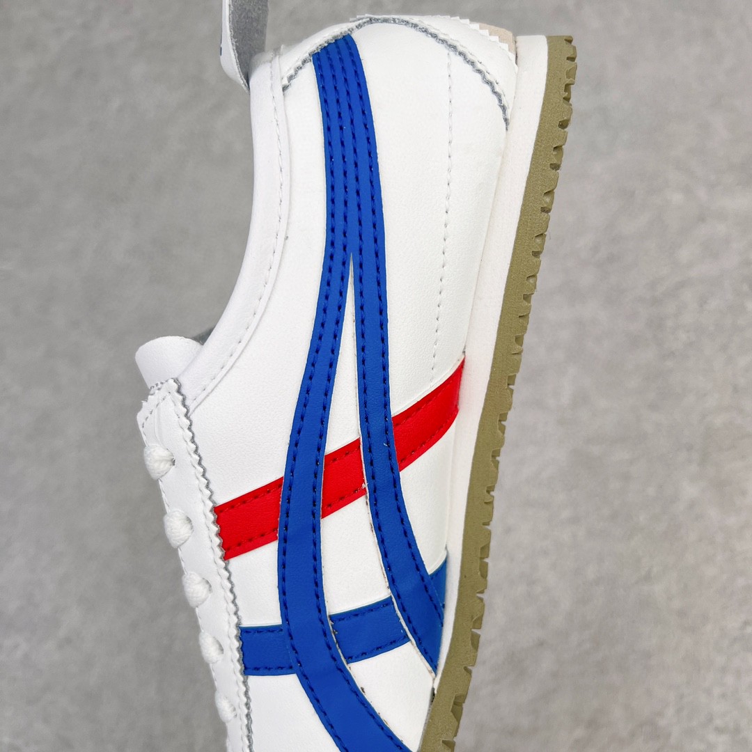 Onitsuka Tiger 鬼家虎 MEXICO 66 低筒 休闲鞋 跑步鞋 板鞋 白蓝红 DL408-0146