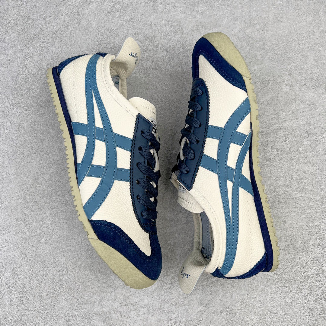 Onitsuka Tiger 鬼家虎 MEXICO 66 低筒 休闲鞋 跑步鞋 板鞋 白蓝 1183A201-118