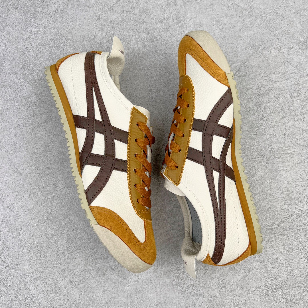 Onitsuka Tiger 鬼家虎 MEXICO 66 低筒 休闲鞋 跑步鞋 板鞋 白棕 1183A201-117