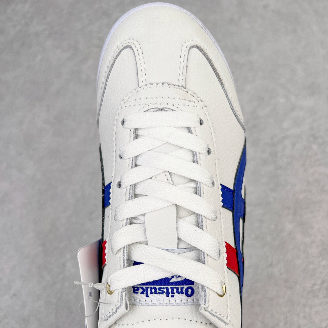 Onitsuka Tiger 鬼家虎 MEXICO 66 低筒 休闲鞋 跑步鞋 板鞋 白蓝 D507L-0152
