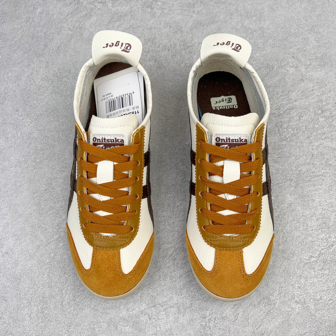 Onitsuka Tiger 鬼家虎 MEXICO 66 低筒 休闲鞋 跑步鞋 板鞋 白棕 1183A201-117