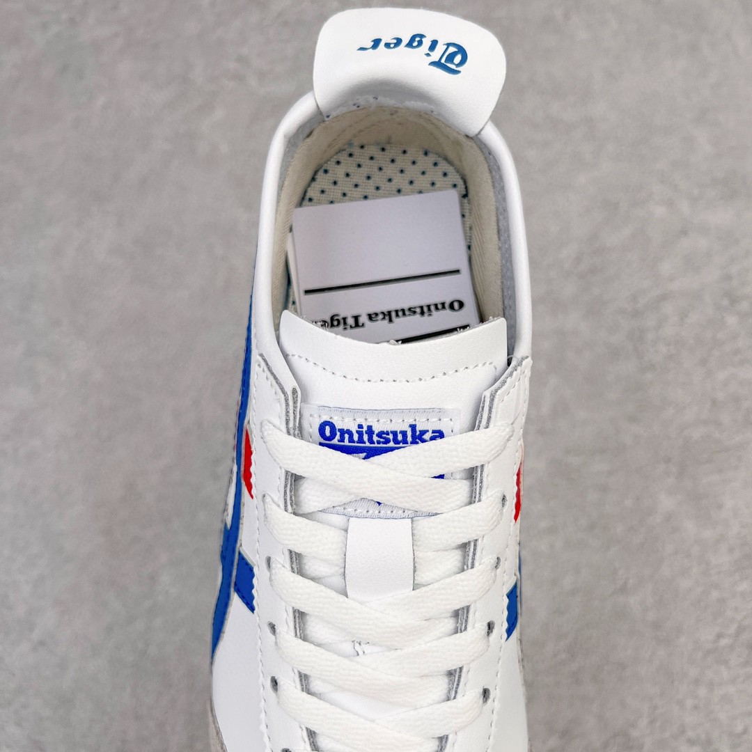 Onitsuka Tiger 鬼家虎 MEXICO 66 低筒 休闲鞋 跑步鞋 板鞋 白蓝红 DL408-0146