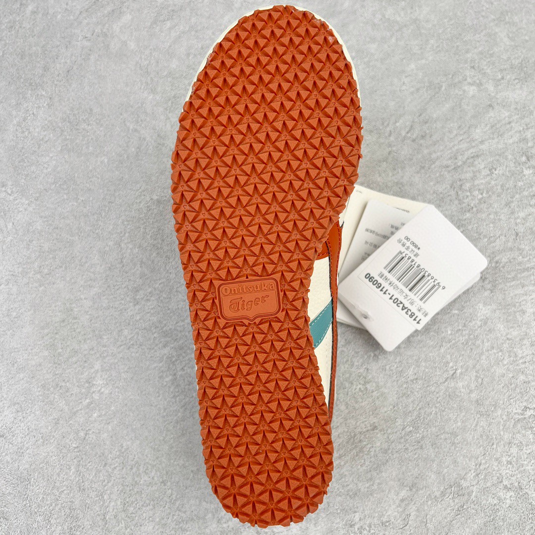 Onitsuka Tiger 鬼家虎 MEXICO 66 低筒 休闲鞋 跑步鞋 板鞋 白蓝橙 1183A201-116