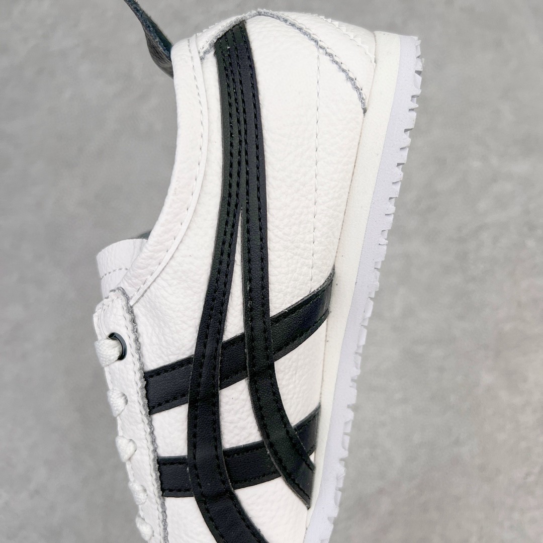 Onitsuka Tiger 鬼家虎 MEXICO 66 低筒 休闲鞋 跑步鞋 板鞋 白黑 Onitsuka Tiger