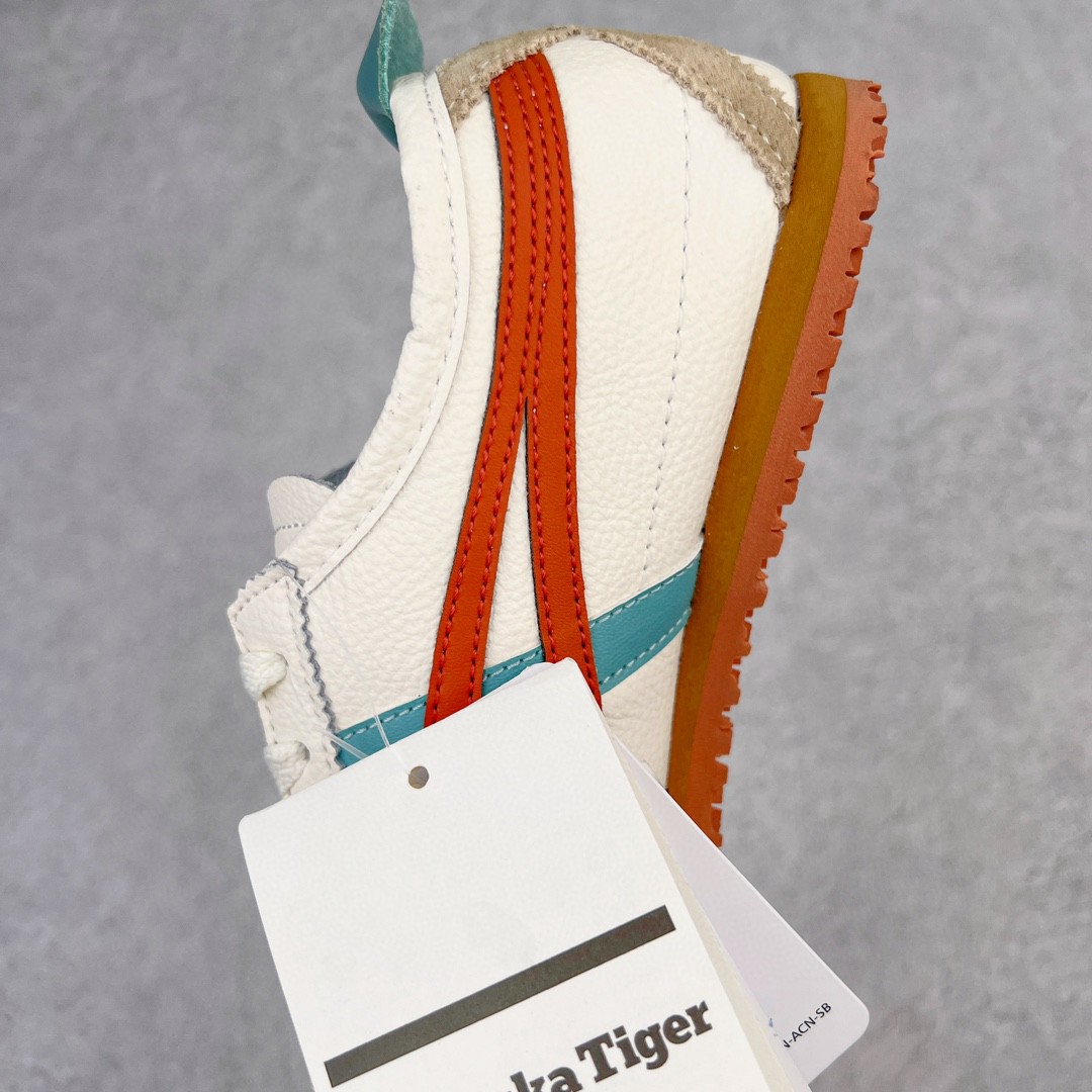 Onitsuka Tiger 鬼家虎 MEXICO 66 低筒 休闲鞋 跑步鞋 板鞋 白蓝橙 1183A201-116