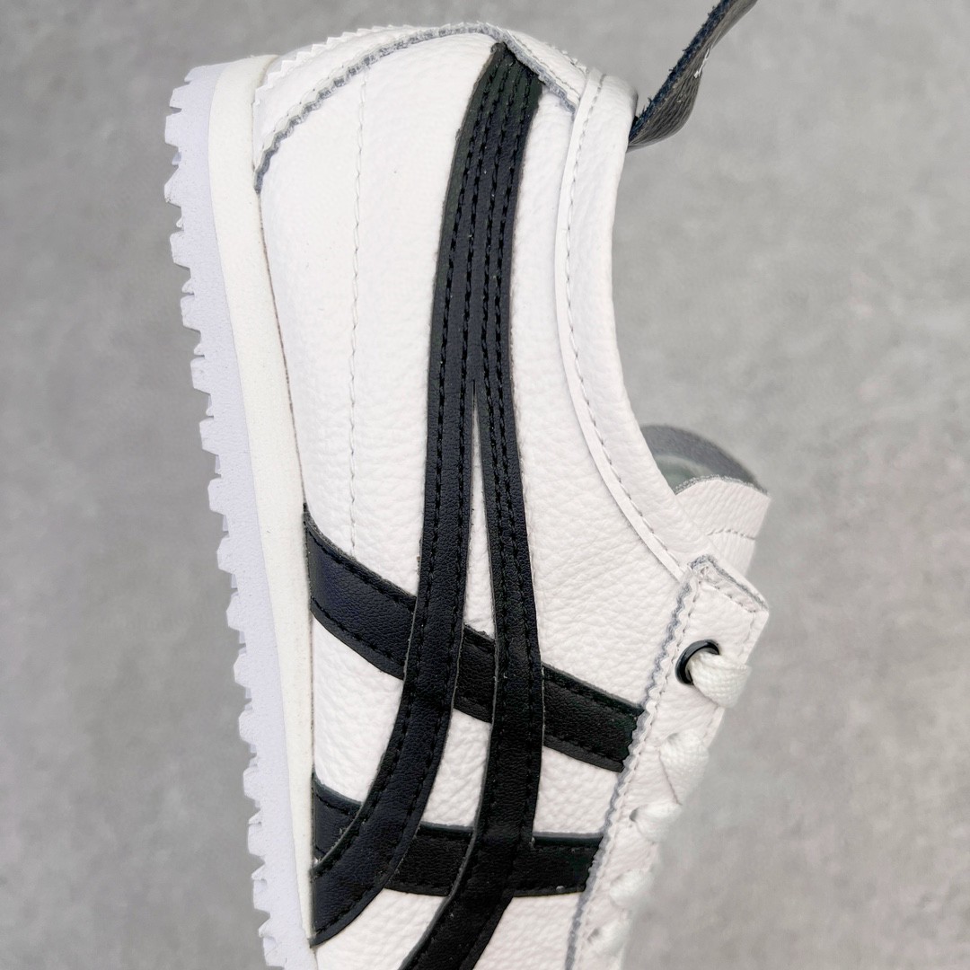 Onitsuka Tiger 鬼家虎 MEXICO 66 低筒 休闲鞋 跑步鞋 板鞋 白黑 Onitsuka Tiger