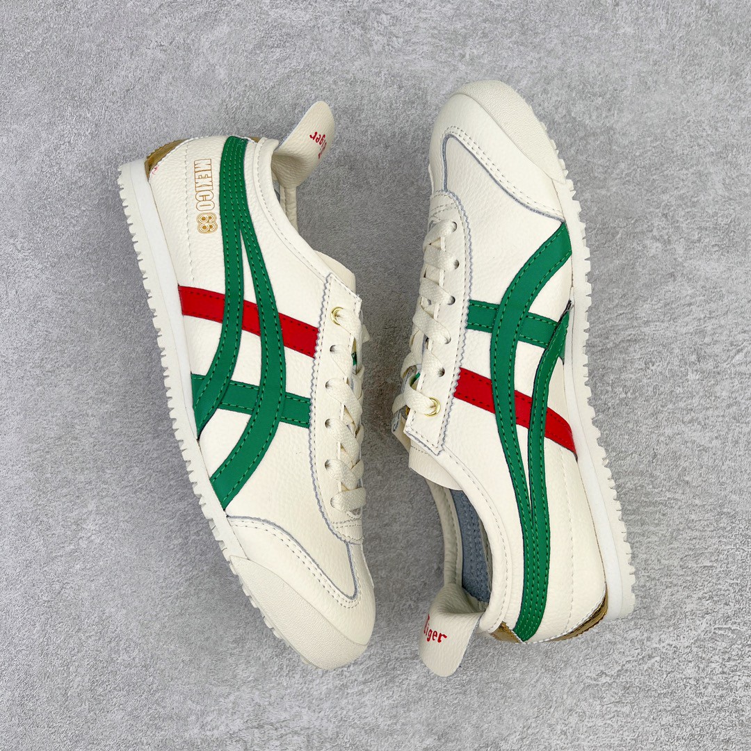 Onitsuka Tiger 鬼家虎 MEXICO 66 低筒 休闲鞋 跑步鞋 板鞋 白绿 1183B511-200