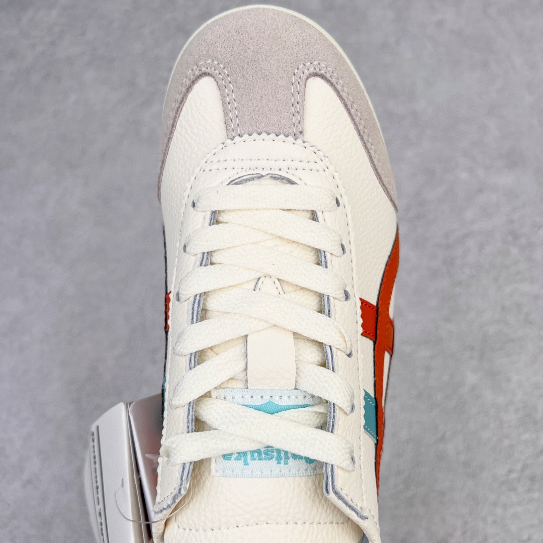 Onitsuka Tiger 鬼家虎 MEXICO 66 低筒 休闲鞋 跑步鞋 板鞋 白蓝橙 1183A201-116