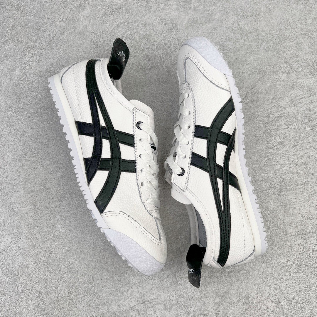 Onitsuka Tiger 鬼家虎 MEXICO 66 低筒 休闲鞋 跑步鞋 板鞋 白黑 Onitsuka Tiger