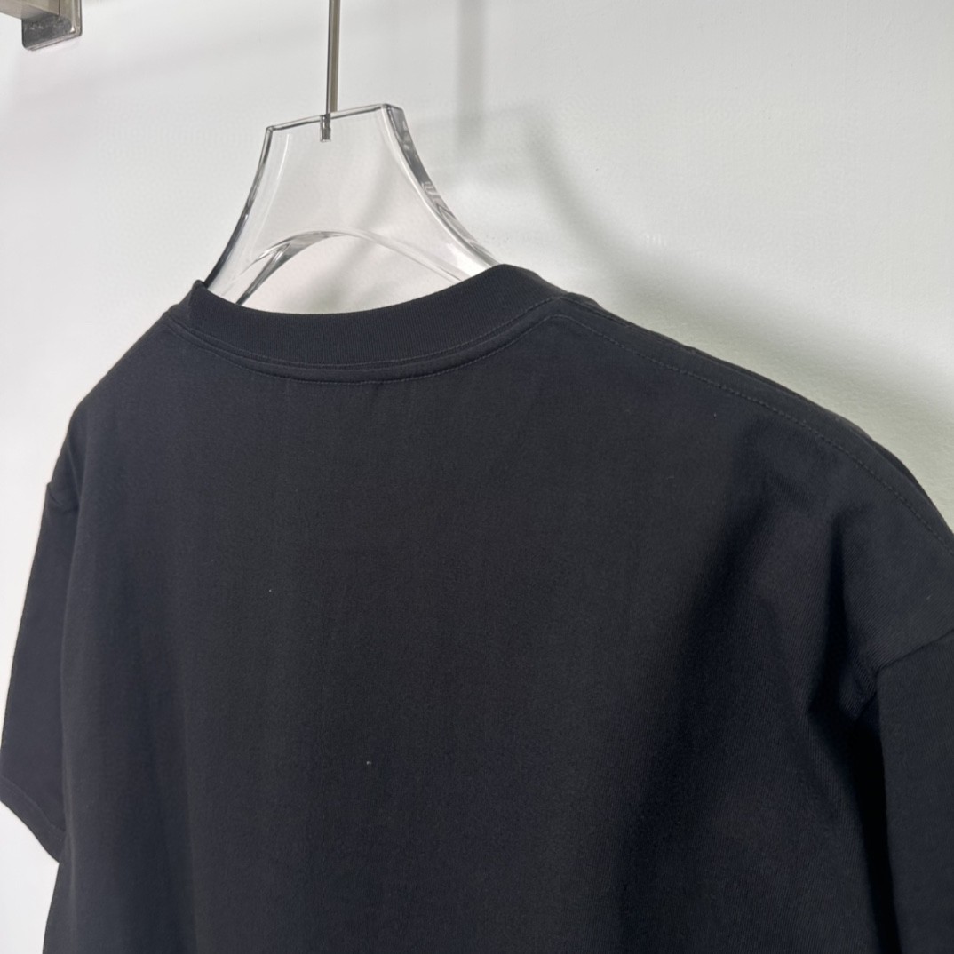 Supreme SS23 WEEK18 MOTION LOGO TEE 幻影 Logo 圆领 短袖 T 恤 男女同款 黑色 SUP-SS23-273