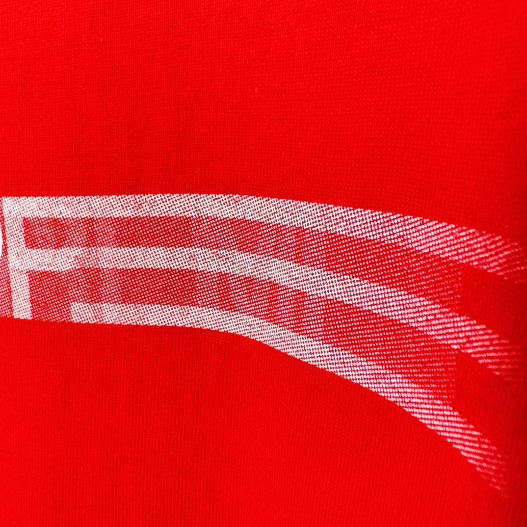 Supreme SS23 WEEK18 MOTION LOGO TEE 幻影 Logo 圆领 短袖 T 恤 男女同款 红色 SUP-SS23-273