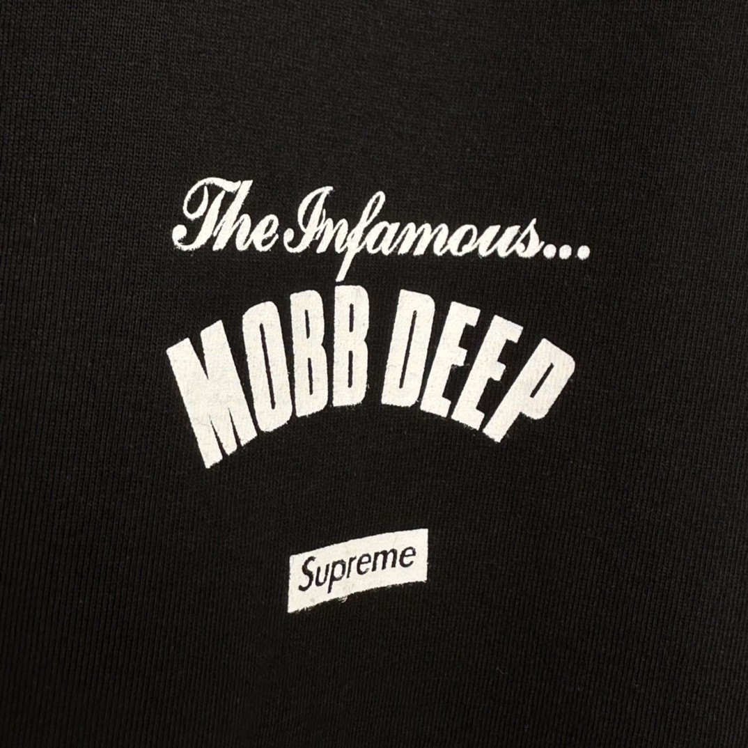 Supreme SS23WEEK18 MOBB DEEP DRAGON TEE 字母卡通动漫印花 短袖 T 恤 男女同款 黑色 白色 SUP-SS23-280 