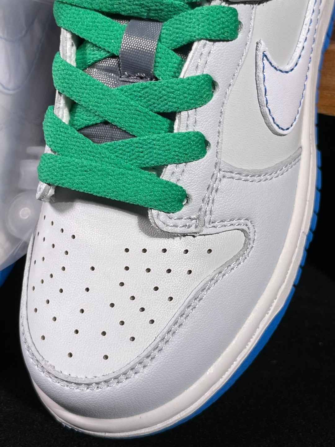 童鞋 Dunk Low 复古休闲 板鞋 中童鞋 灰蓝 DH9756-004