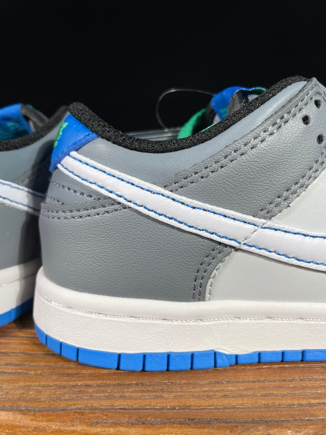 童鞋 Dunk Low 复古休闲 板鞋 中童鞋 灰蓝 DH9756-004