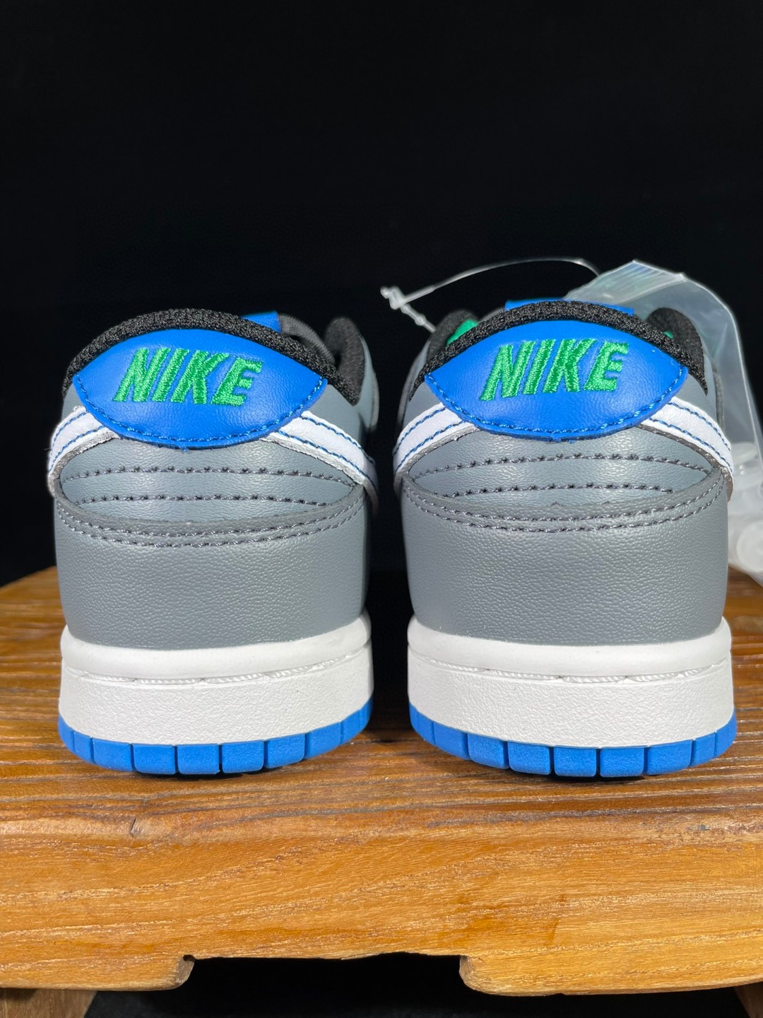 童鞋 Dunk Low 复古休闲 板鞋 中童鞋 灰蓝 DH9756-004