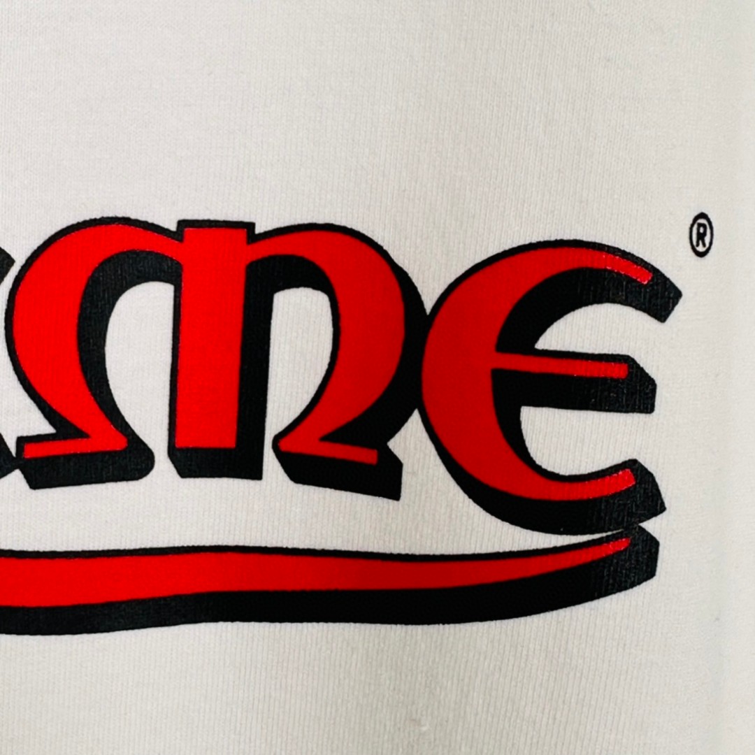 Supreme SS23 WEEK18 CROWN TEE 字母印花 圆领 短袖 T 恤 男女同款 粉色 白色 黑色 SUP-SS23-281