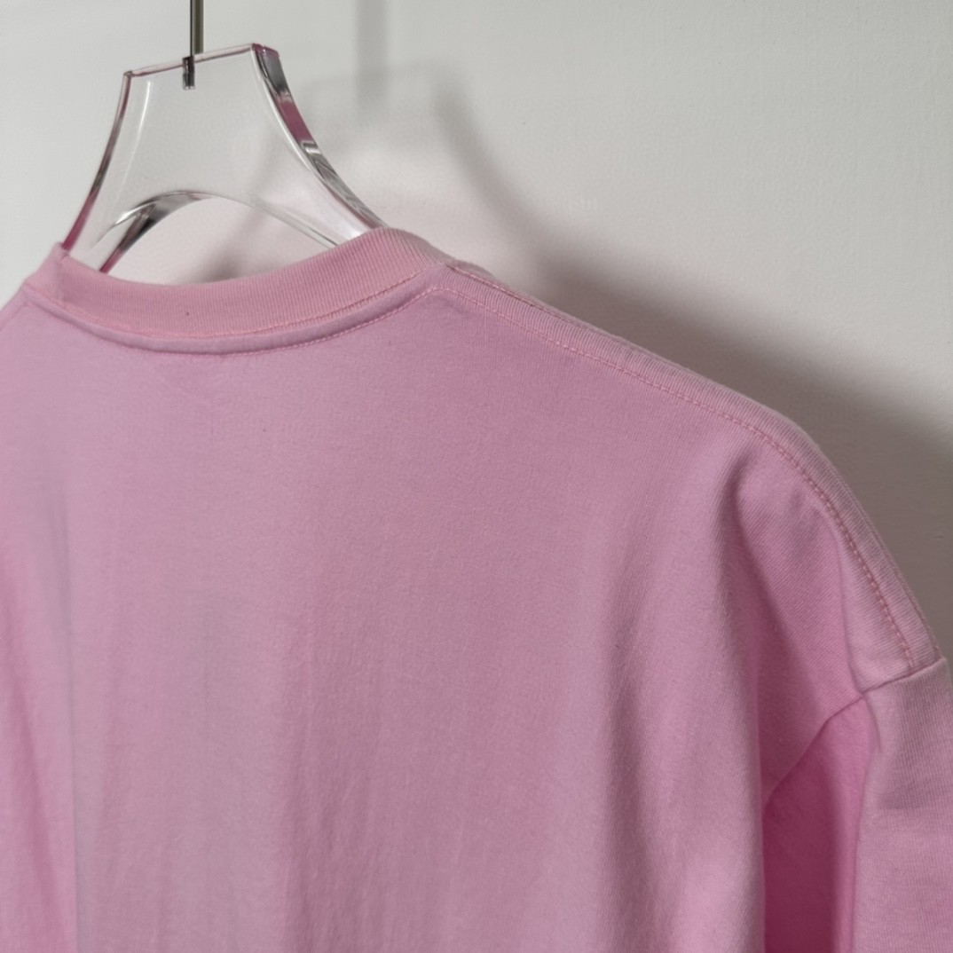 Supreme SS23 WEEK18 CROWN TEE 字母印花 圆领 短袖 T 恤 男女同款 粉色 白色 黑色 SUP-SS23-281