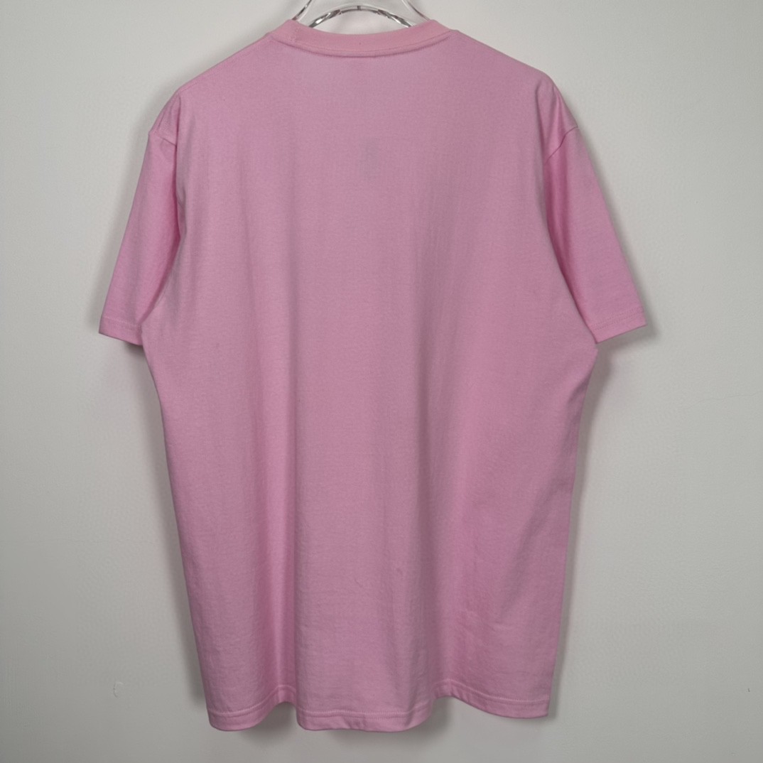 Supreme SS23 WEEK18 CROWN TEE 字母印花 圆领 短袖 T 恤 男女同款 粉色 白色 黑色 SUP-SS23-281
