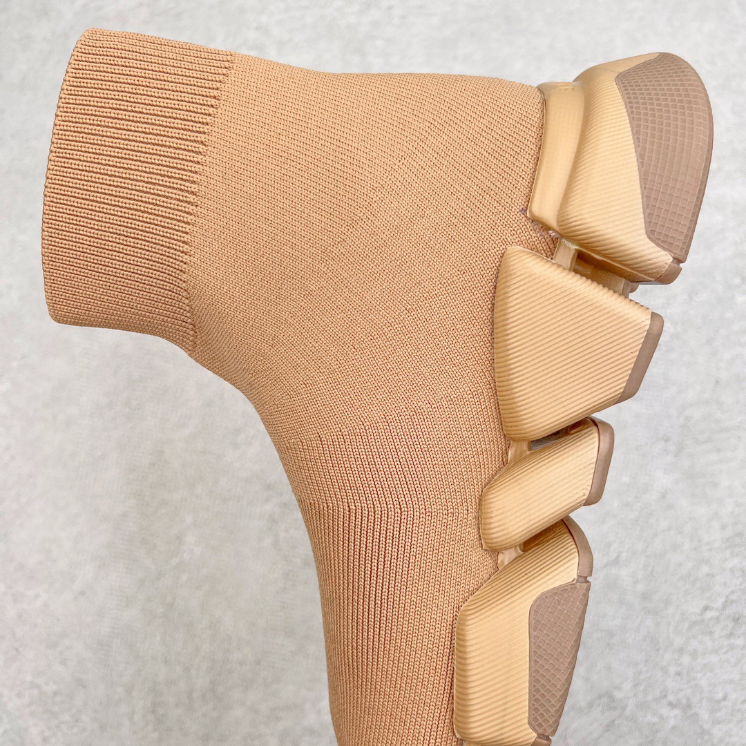 Balenciaga 巴黎世家 Speed 2.0 高筒 袜子鞋 运动鞋 休闲鞋 米色 617196W2DB19710