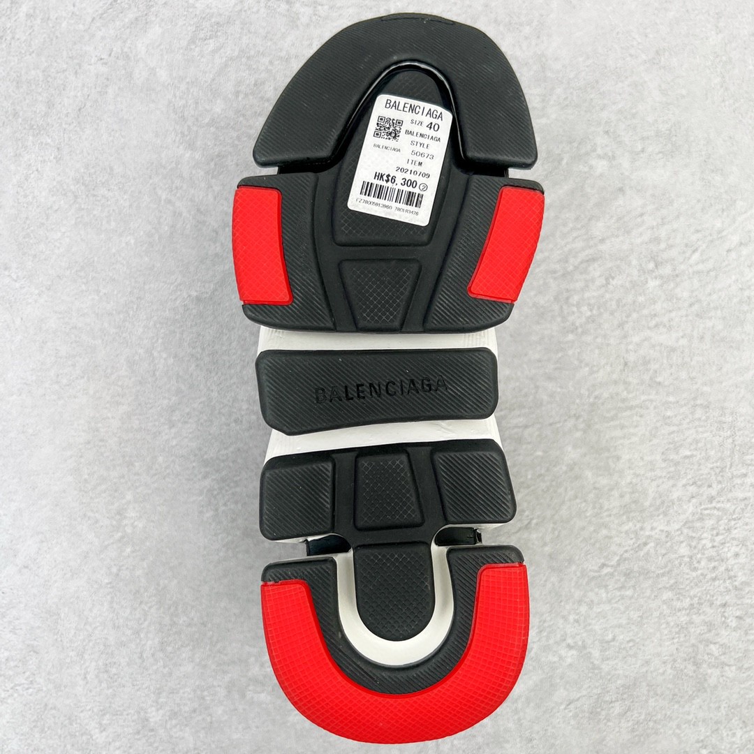 Balenciaga 巴黎世家 Speed 2.0 高筒 袜子鞋 运动鞋 休闲鞋 黑红 654020W2DI21096